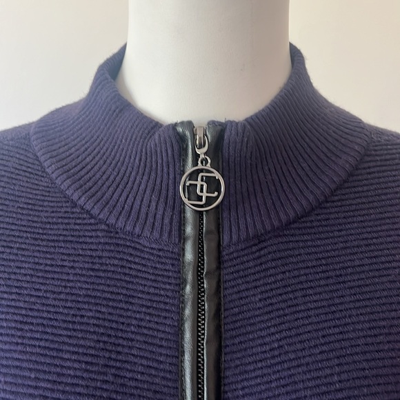 Chicos Zip Front Ruana - Picture 6 of 13